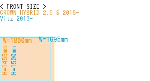 #CROWN HYBRID 2.5 S 2018- + Vitz 2013-